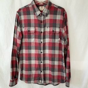 Mens VANS flannel shirt. Size Large.